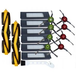 17ks HEPA a kartáče pro ECOVACS Deebot N8, N8 Pro/Plus, Ozmo T8/T8+, T9/T9+, 920/950, sada