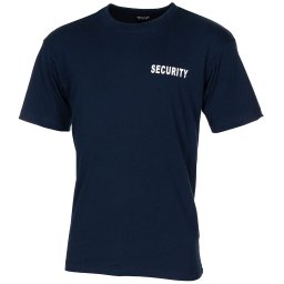 Triko SECURITY krátký rukáv MODRÉ vel. L