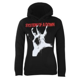 mikina dámská System Of A Down - Black - HYBRIS - WMX-57-SOAD005-H87-17-BK