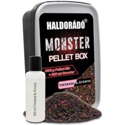Haldorádó Pelety Monster Pellet Box 400 g 2 mm Kalamár-Borůvka