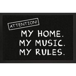rohožka Attention My Home - ROCKBITES - 100790