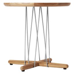 Carl Hansen designové zahradní odkládací stolky Embrace Lounge Table (48Ø cm)