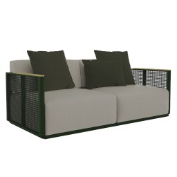 Gandiablasco designové zahradní sedačky Bosc 2 Seater Sofa