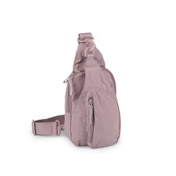 Malý batoh / kabelka crossbody 18x24 cm, barva 3 lila světlá