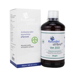 Koloidní stříbro 500ml, koncentrace 30ppm