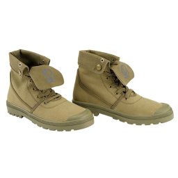Boty MILITARY SNEAKER plátěné ZELENÉ vel. 41