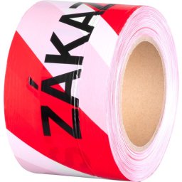 Strend Pro Výstražná páska 80 mm x 250 m ZÁKAZ VSTUPU, červená/bílá 2173097