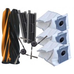 9ks Sada HEPA filtry, kartáče a sáčky pro DREAME Aqua10 Ultra Roller/Track / Mova Z60 Ultra