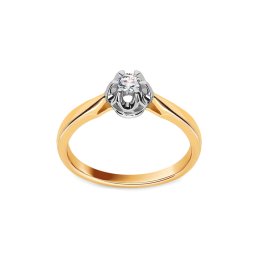 Zásnubní diamantový prsten Crown CSBR07