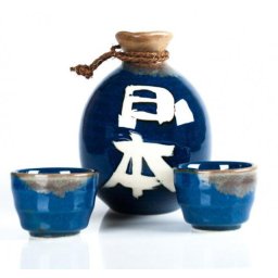 Japonský saké set Nippon AO Blue