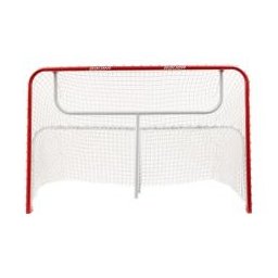 Hokejová branka Bauer Deluxe Performance Folding Steel Goal (1054715) červeno-bílá