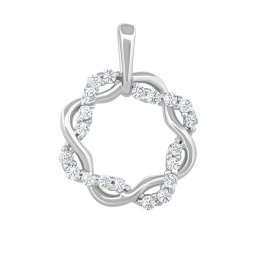 Silvego Zlatý přívěsek Liriel z bílého zlata s Brilliance Zirconia - FNN22555PGW
