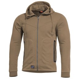 Mikina PENTATHLON 2.0 s kapucí COYOTE vel. L