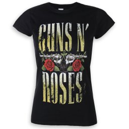 tričko dámské Guns N' Roses - Big Guns - ROCK OFF - GNRTS24LB