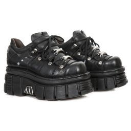 boty NEW ROCK - ITALI NEGRO - M.120N-S17
