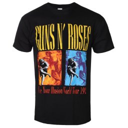 tričko pánské Guns N' Roses - UYI World Tour - BL - ROCK OFF - GNRTS69MB