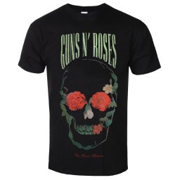 tričko pánské Guns N' Roses - Rose Skull - ROCK OFF - GNRTS150MB