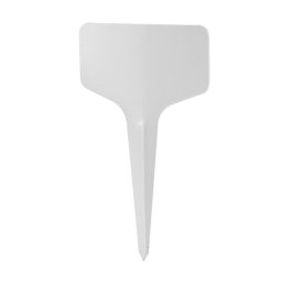 DEMA Plastové štítky pro označení rostlin 60x30 mm, bílé, 50 ks 47176D