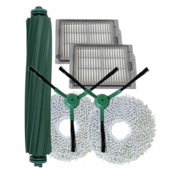 7ks Kartáče, HEPA filtry a mopy pro iRobot Roomba Combo Plus 405/505, sada