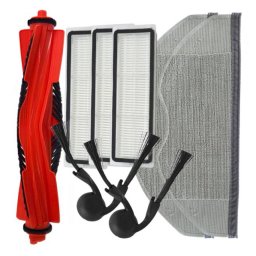 8ks HEPA filtry, kartáče a mopy pro XIAOMI Robot Vacuum S40, sada