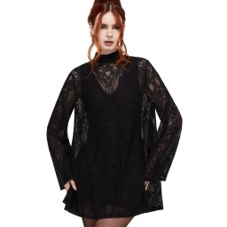 šaty dámské KILLSTAR - Waltz In Mourning - Black - KSRA014329