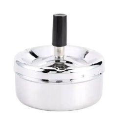 Gaira® Popelník 81006, Barva stříbrná