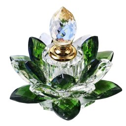 Gaira® Lahvička na parfém Lotus 41153 7ml, Barva zelená