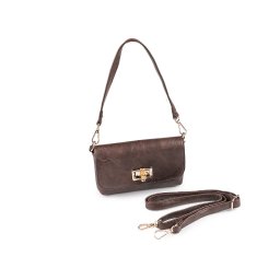 Kabelka crossbody 12x18 cm, barva 11 hnědá