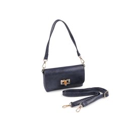 Kabelka crossbody 12x18 cm, barva 12 modrá tmavá