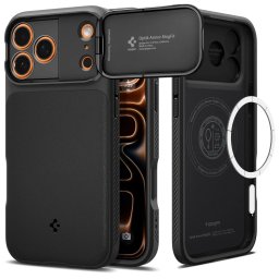 Pouzdro Spigen Optik Armor Mag MagSafe iPhone 17 Pro Max - Black