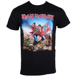 tričko pánské Iron Maiden - The Trooper - ROCK OFF - IMTEE03MB
