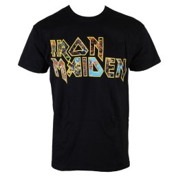 tričko pánské Iron Maiden - Eddie Logo - ROCK OFF - IMTEE45MB