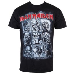 tričko pánské Iron Maiden - Nine Eddies - ROCK OFF - IMTEE47MB