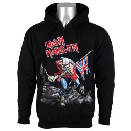 mikina pánská Iron Maiden - Scuffed Trooper - ROCK OFF - IMHOOD06MB