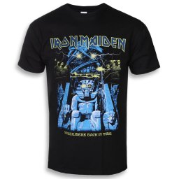 tričko pánské Iron Maiden - Back In Time Mummy - ROCK OFF - IMTEE81MB