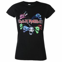 tričko dámské Iron Maiden - LOTB Live Album Skulls - ROCK OFF - IMTEE106LB