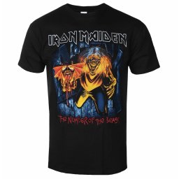 tričko pánské Iron Maiden - NOTB Eddie Panel Burst - BLACK - ROCK OFF - IMTEE144MB