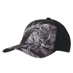 kšiltovka Iron Maiden - Piece Of Mind Greyscale - ROCK OFF - IMCAP07B
