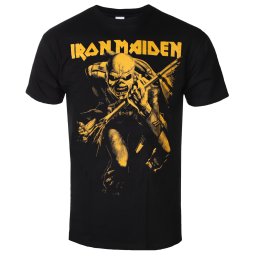 tričko pánské Iron Maiden - 50 Trooper - Crop Yellow - ROCK OFF - IMTEE211MB
