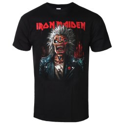 tričko pánské Iron Maiden - Est. 1975 - Eddie Scream Portrait - ROCK OFF - IMTEE186MB