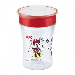 Dětský hrníček Magic NUK Cup Minnie (8+ m.) NUK 360° 230 ml