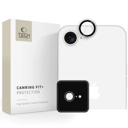 Ochrana fotoaparátu Tech-Protect Camring Fit+ iPhone 17e / 16e čirá