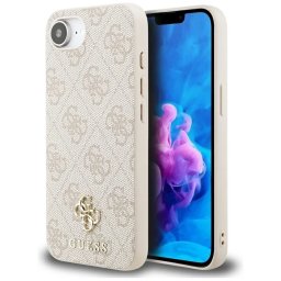 GUESS PU Small 4G and Classic MagSafe iPhone 17e / 16e - růžová