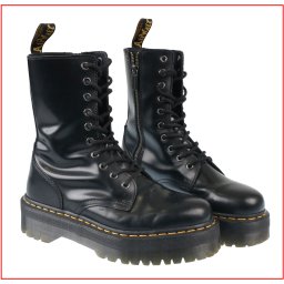 boty DR. MARTENS - 10 dírkové - Jadon Hi - POŠKOZENÉ - MY1428
