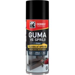 B2B Partner Guma ve spreji, 400 ml, černá