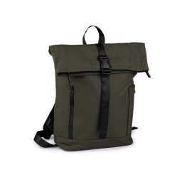 Batoh rolovací voděodolný 36x37 cm, barva 30 zelená khaki