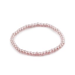 Perlový náramek, barva 10 (Ø4,5 mm) růžová nejsv.
