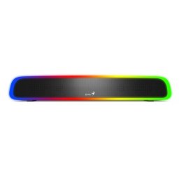 Genius USB SoundBar 200BT s RGB podsvícením černý