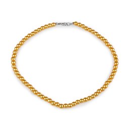 Perlový náhrdelník, barva 17 zlatá