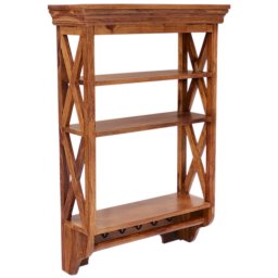 indickynabytek.cz - Police na zeď Jali 60x90x22 z indického masivu palisandr / sheesham